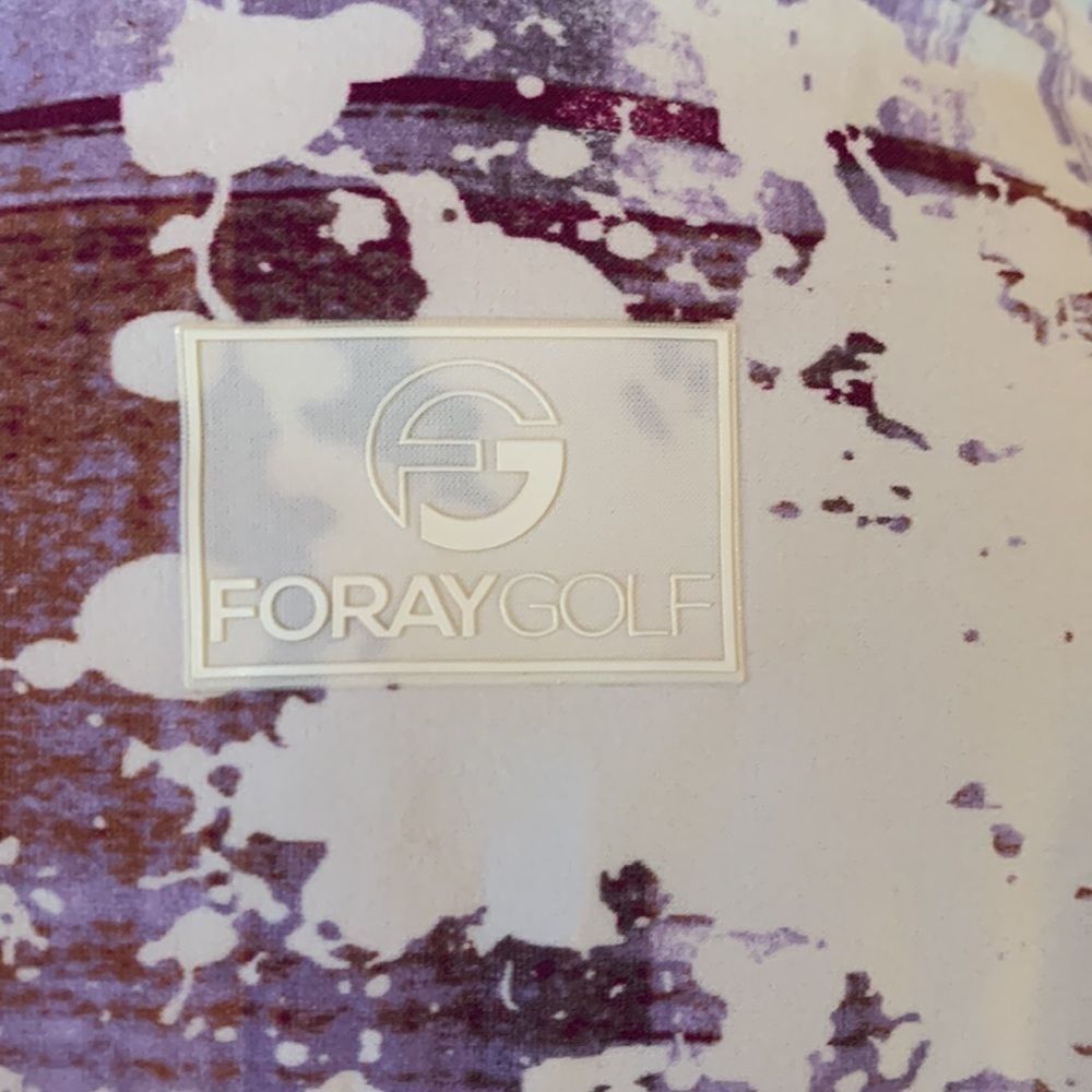 [FORAY GOLF] Purple/White Polo - Size Small - Picture 7 of 7